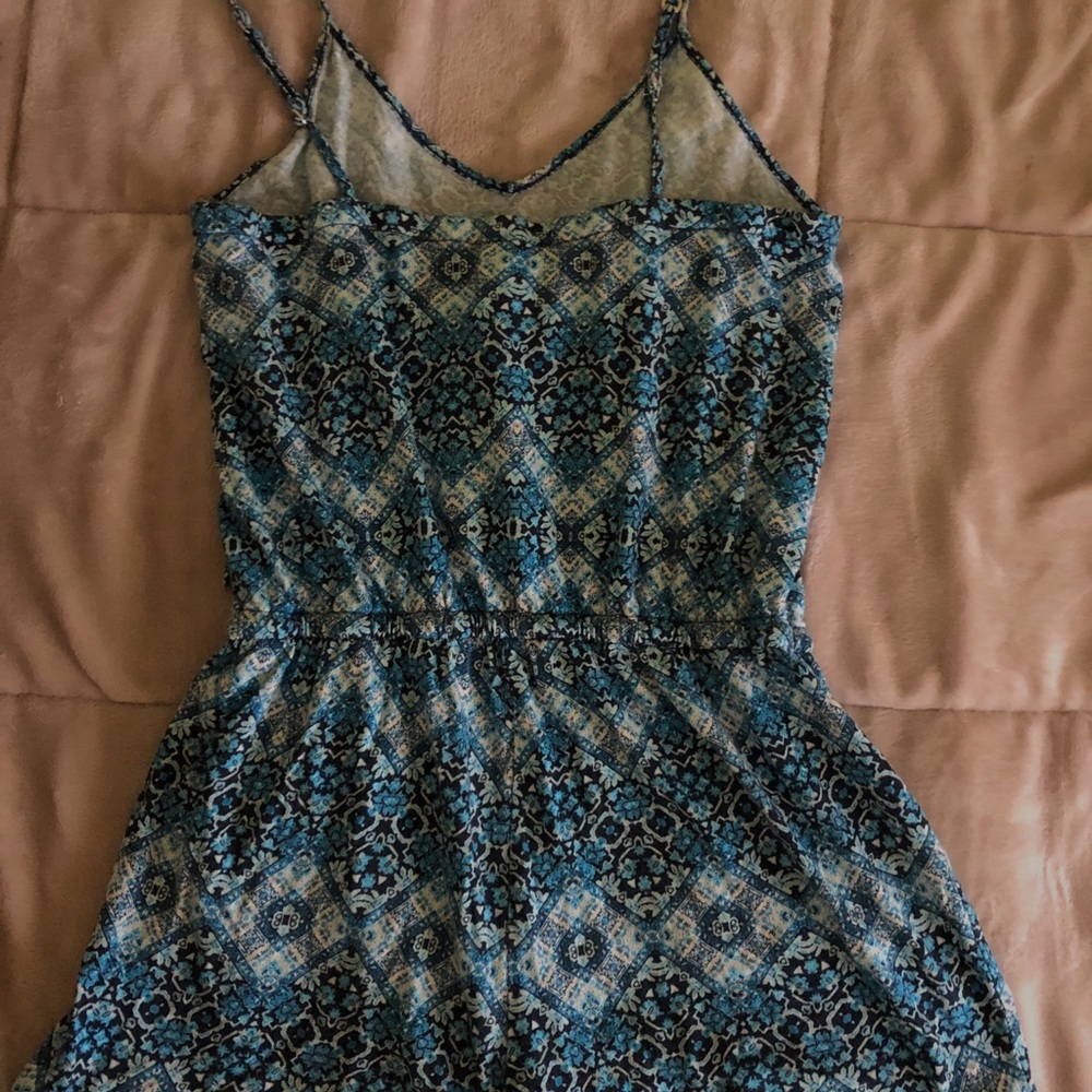 Blue pattern romper - Picture 4 of 4